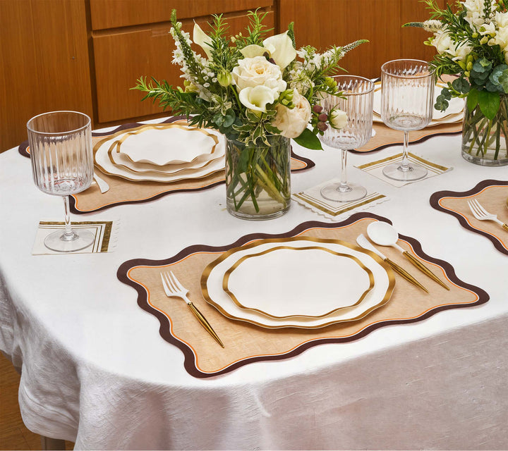 Everyday Chic Table Setting: Chestnut