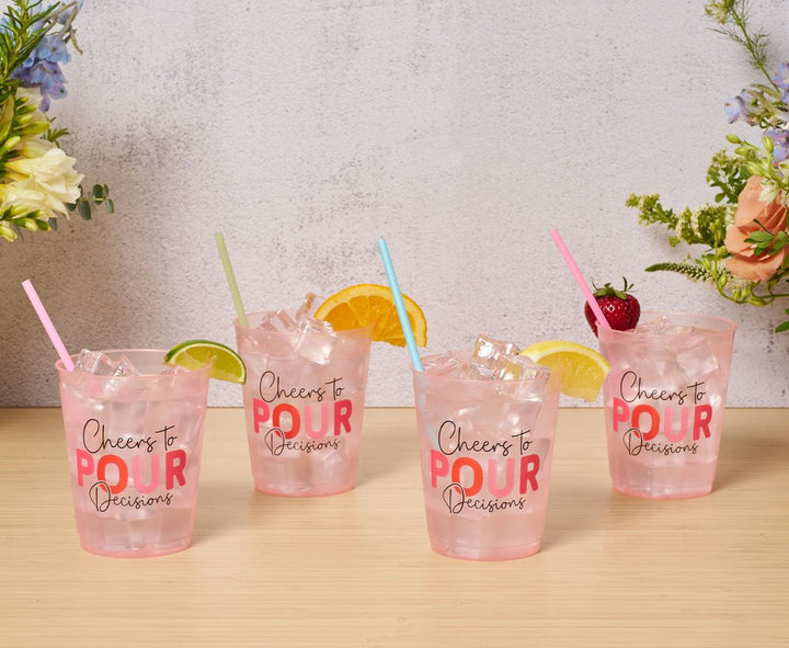 Cocktail Cheers Frost Flex Cups/8pk - Cheers to Pour Decisions