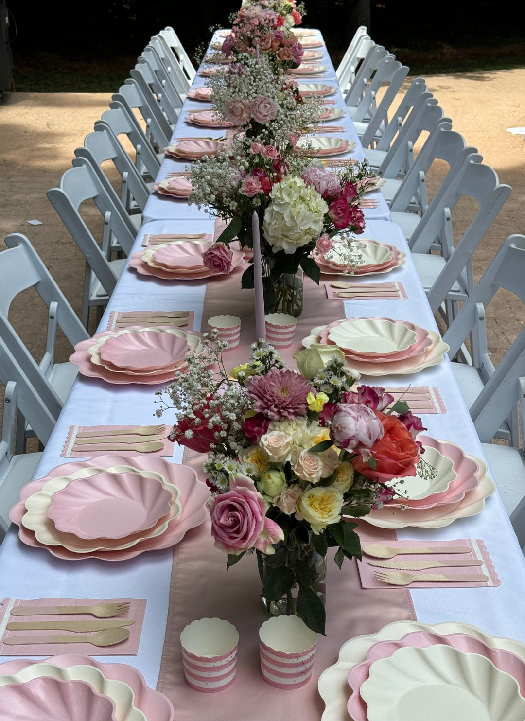 Simply Eco Salad Plate- Blush/8pkg