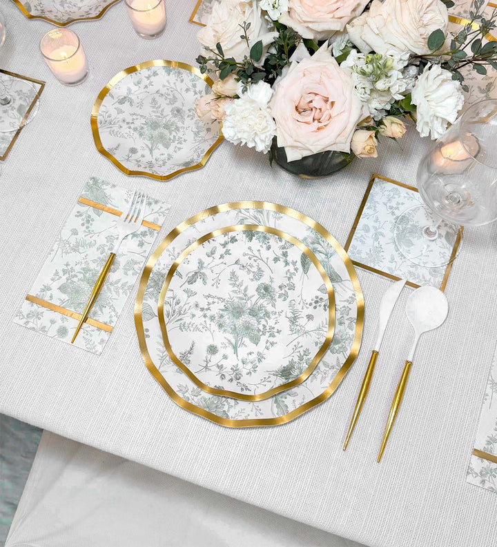 Timeless Table Setting: Sage