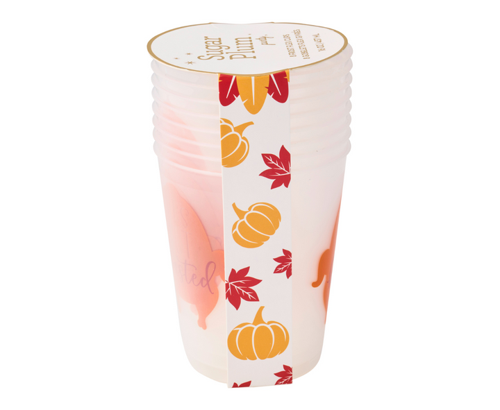 Give Thanks Frost Flex Cups/8pk - Let's Get Basted