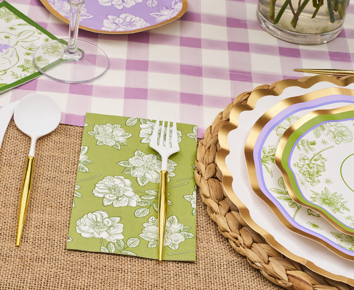 Easter Toile Guest Towels/20pk