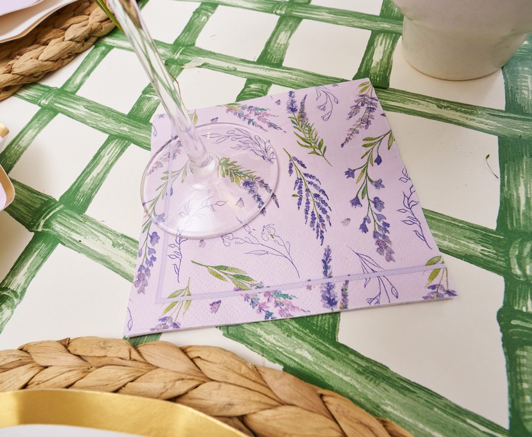 Lavender Fields Cocktail Napkins/26pk