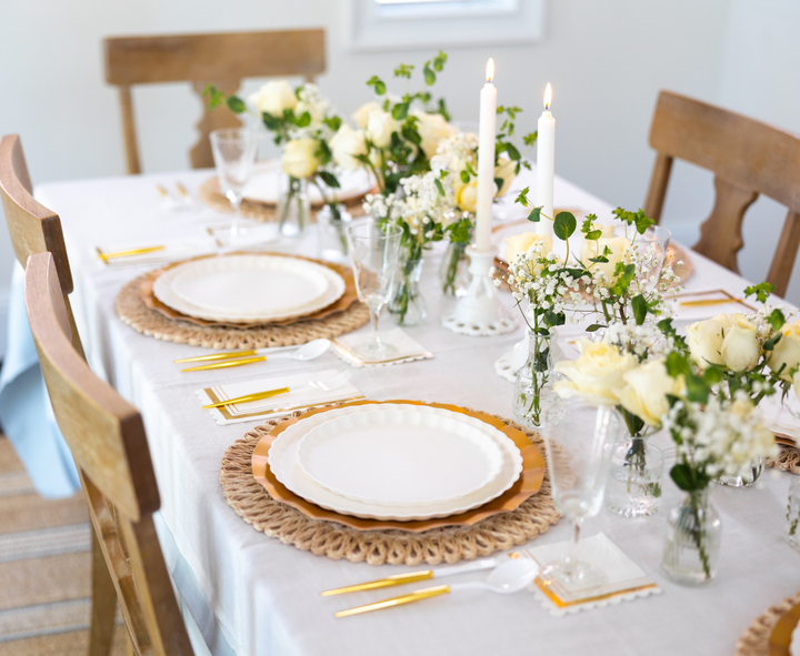 Simply Eco Dinner Plate- White/8pkg