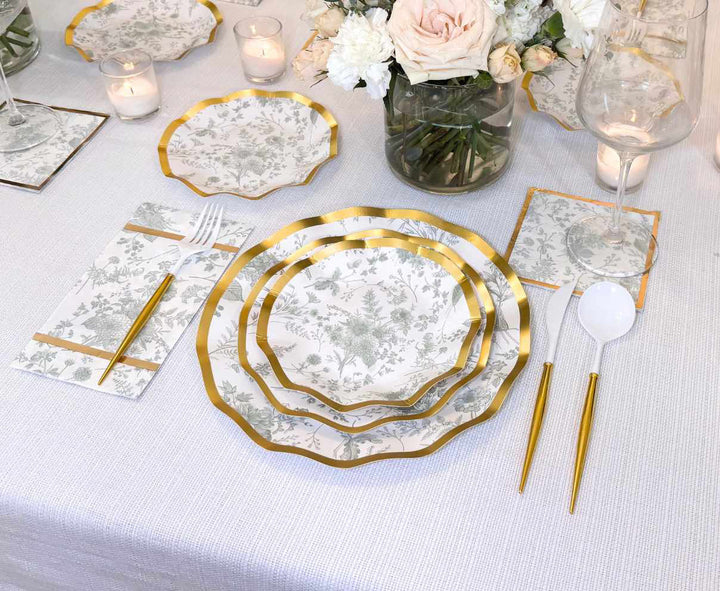 Timeless Table Setting: Sage