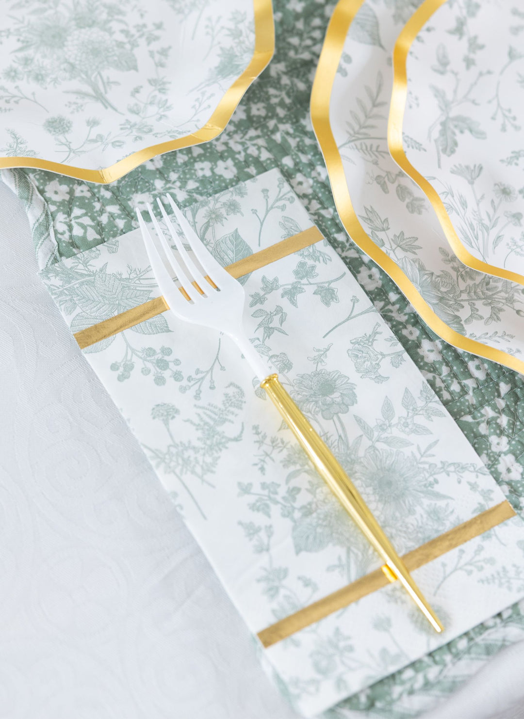 Timeless Table Setting: Sage