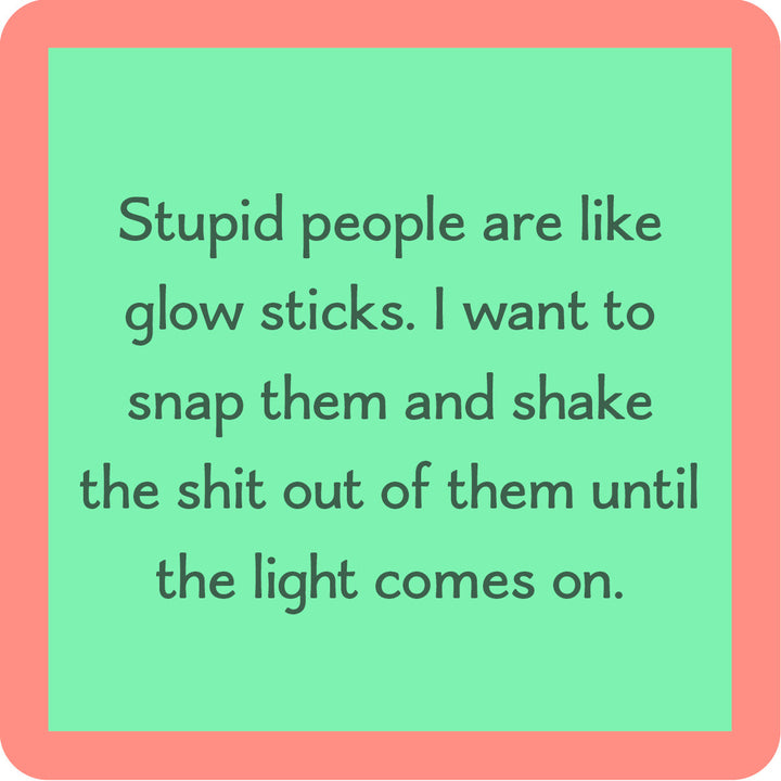Glow sticks Coaster