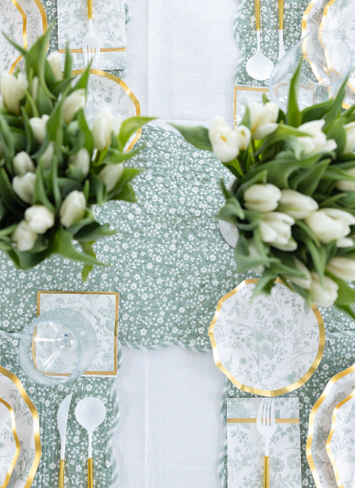Timeless Table Setting: Sage