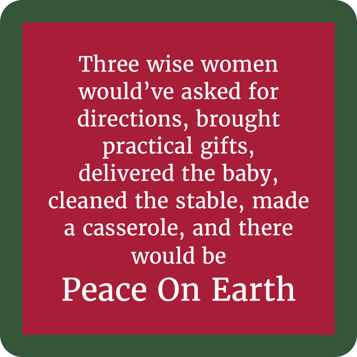 Peace On Earth Coaster