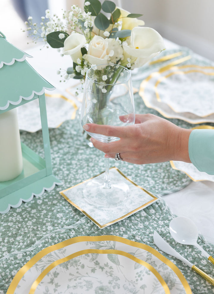 Timeless Table Setting: Sage