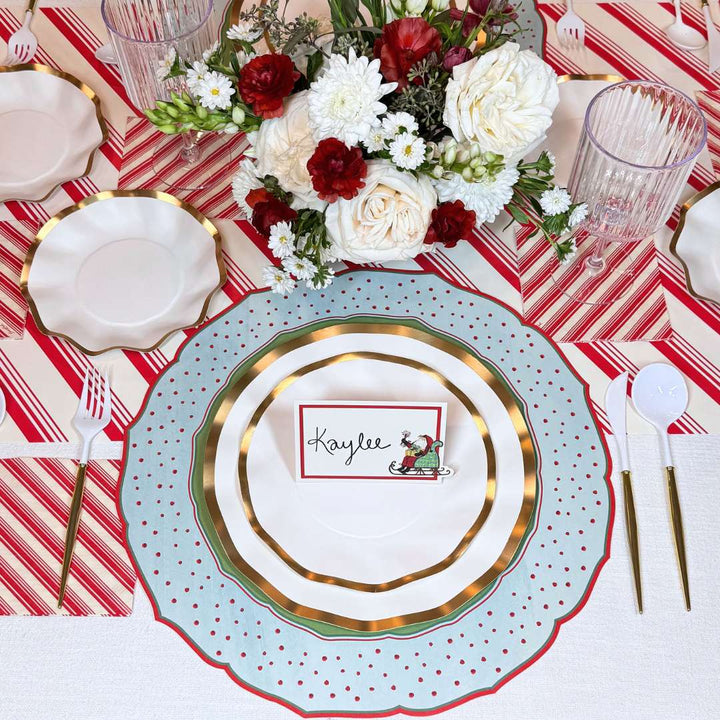 Old. St Nick Table Setting