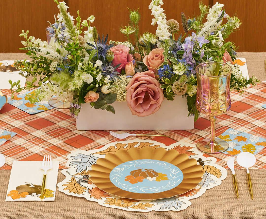 Gilded Harvest Dinner Plates/8pk