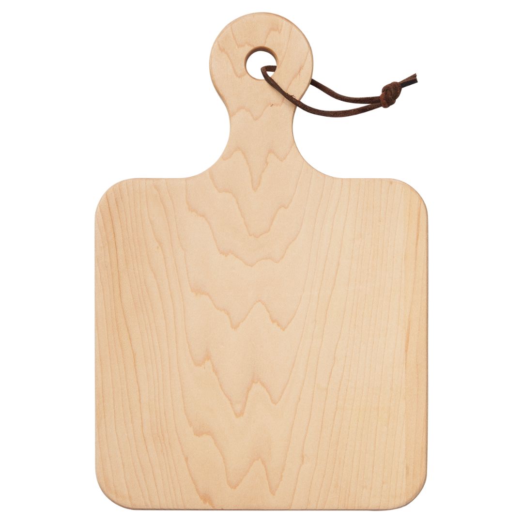 Artisan Maple Paddle Board | Blank No Engraving | 9" x 6"