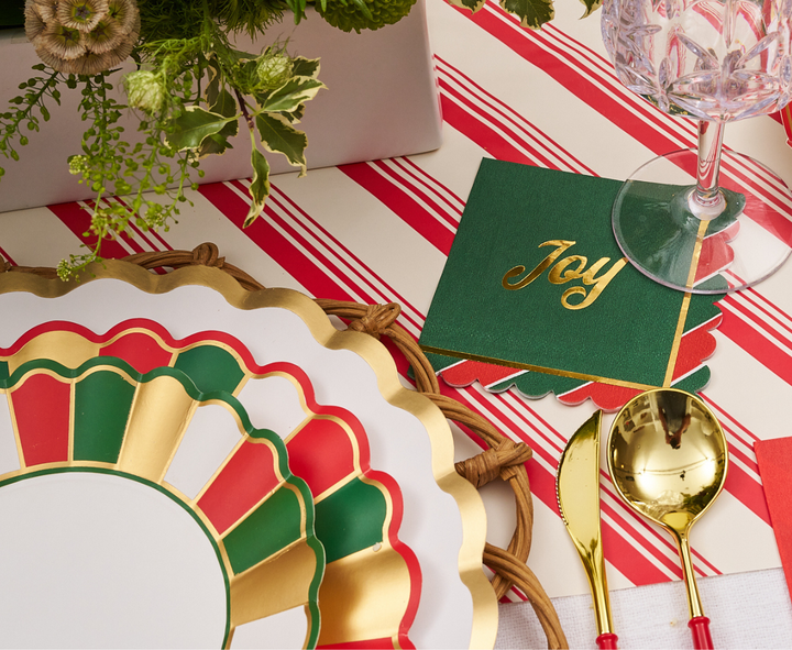 Joyful Christmas Cocktail Napkins/26pk