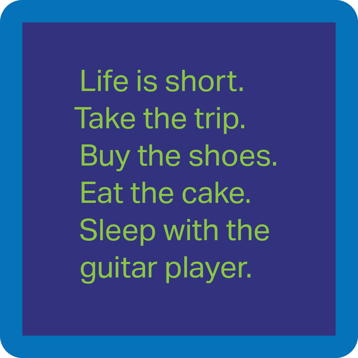 Guitar Player Coaster