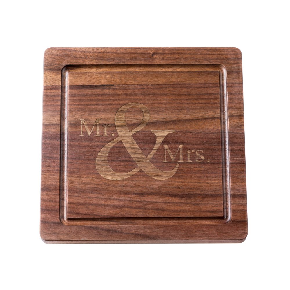 12 x 12" Walnut Square Board