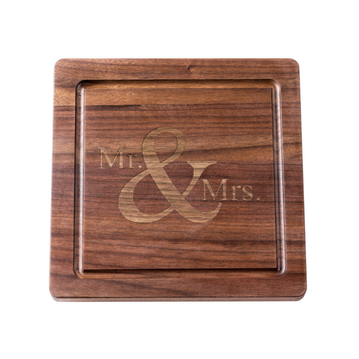 12 x 12" Walnut Square Board