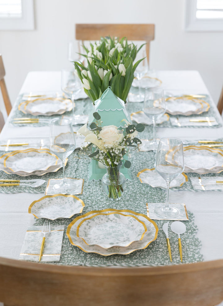 Timeless Table Setting: Sage