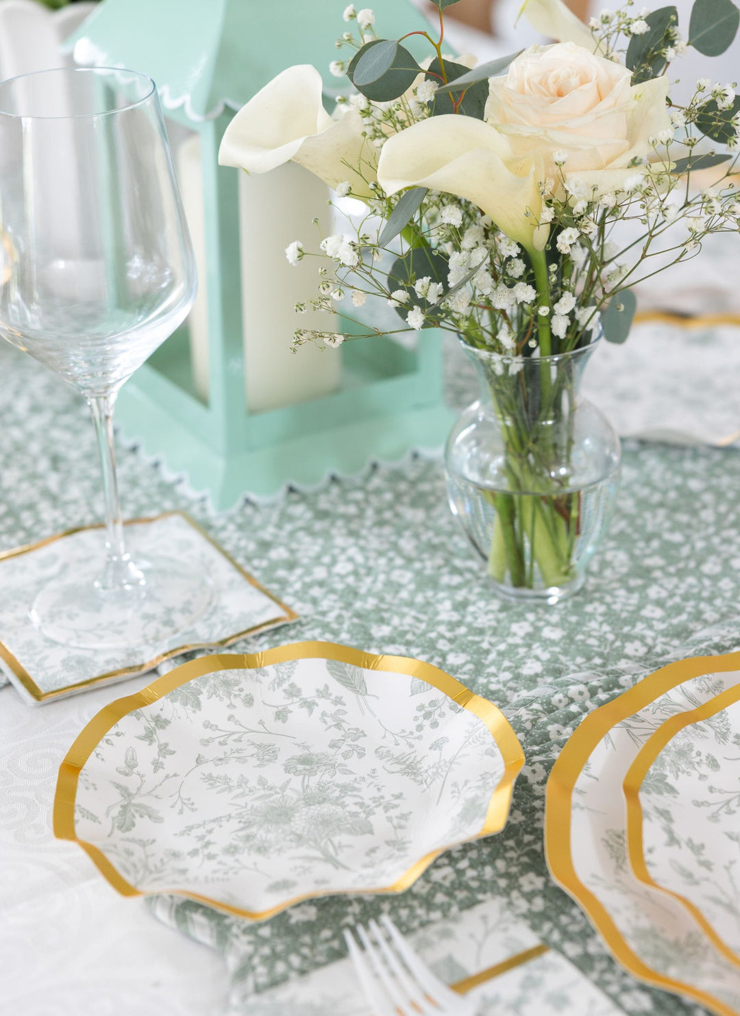 Timeless Table Setting: Sage