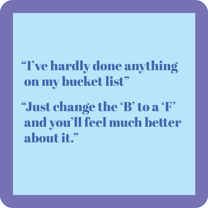 B to an F Coaster