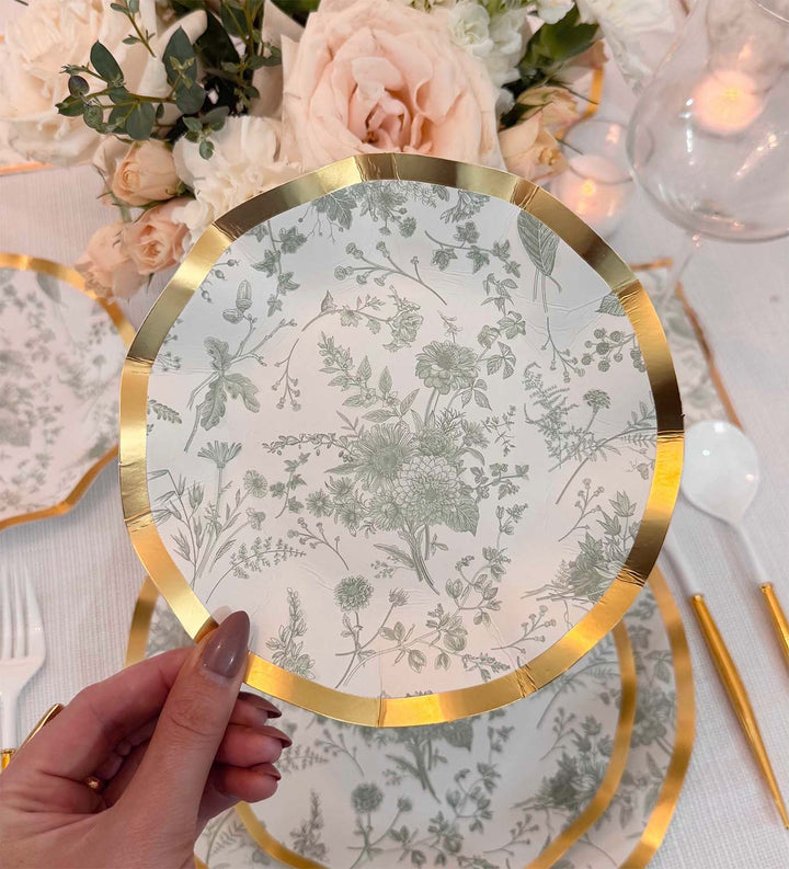 Timeless Table Setting: Sage