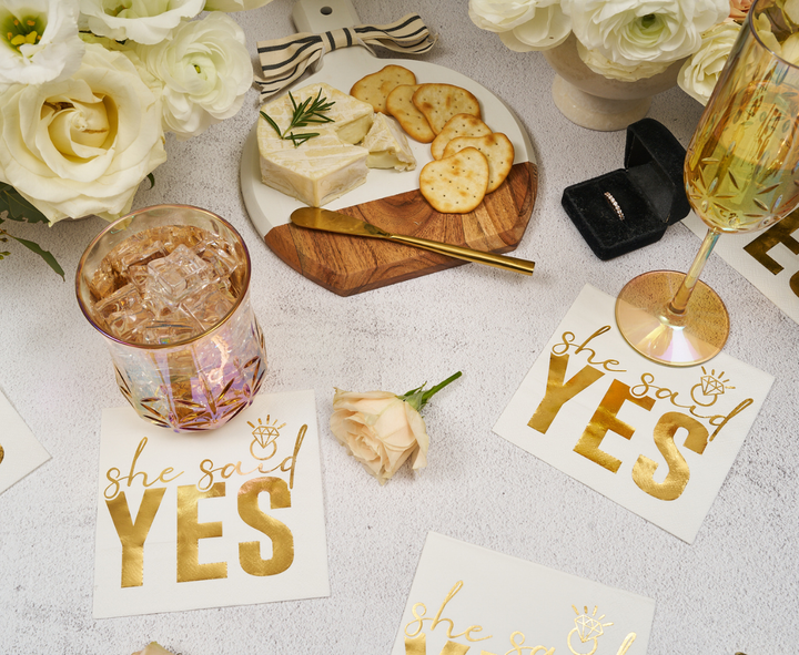 She said Yes Cocktail Napkins /26pk