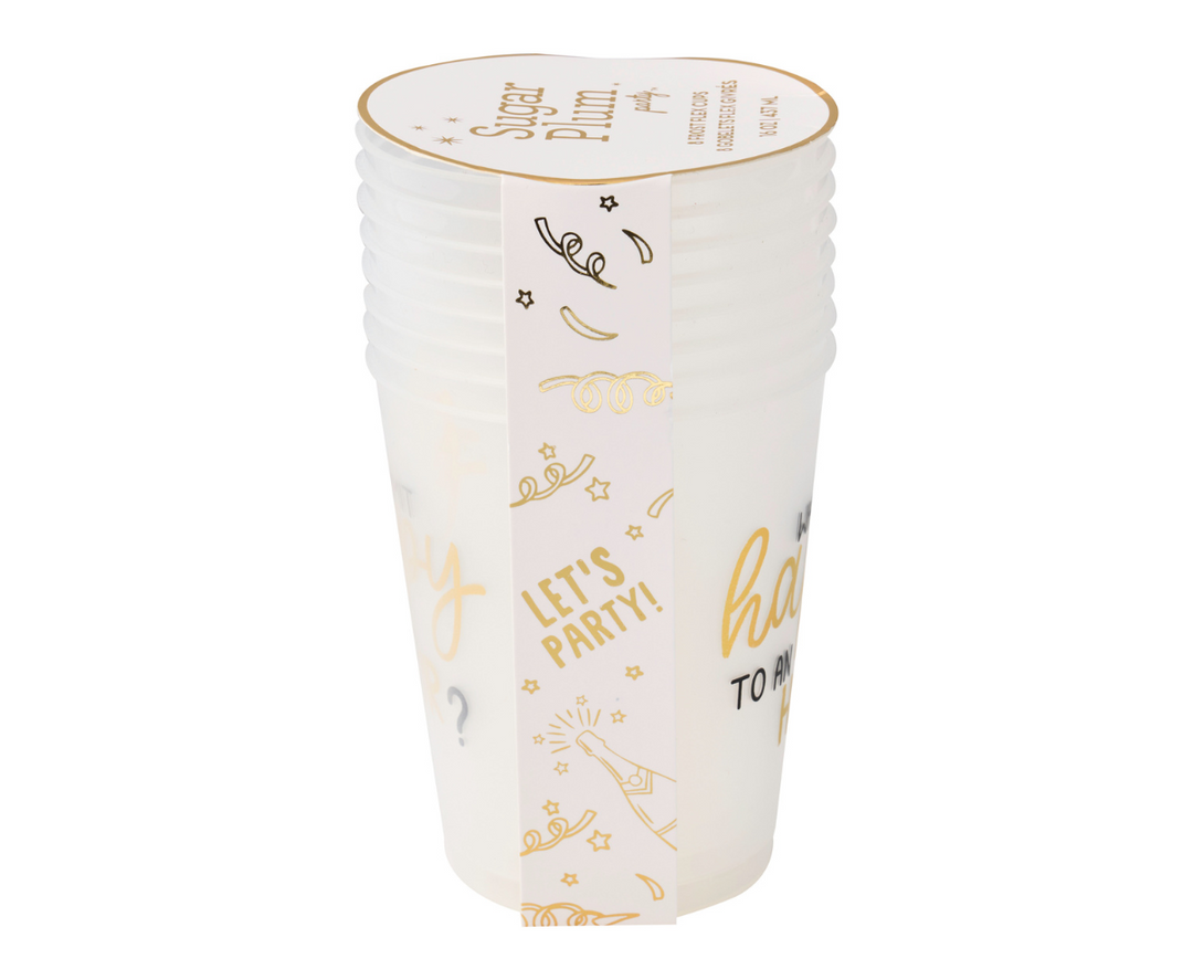 Cocktail Cheers Frost Flex Cups/8pk - Why Limit Happy Hour