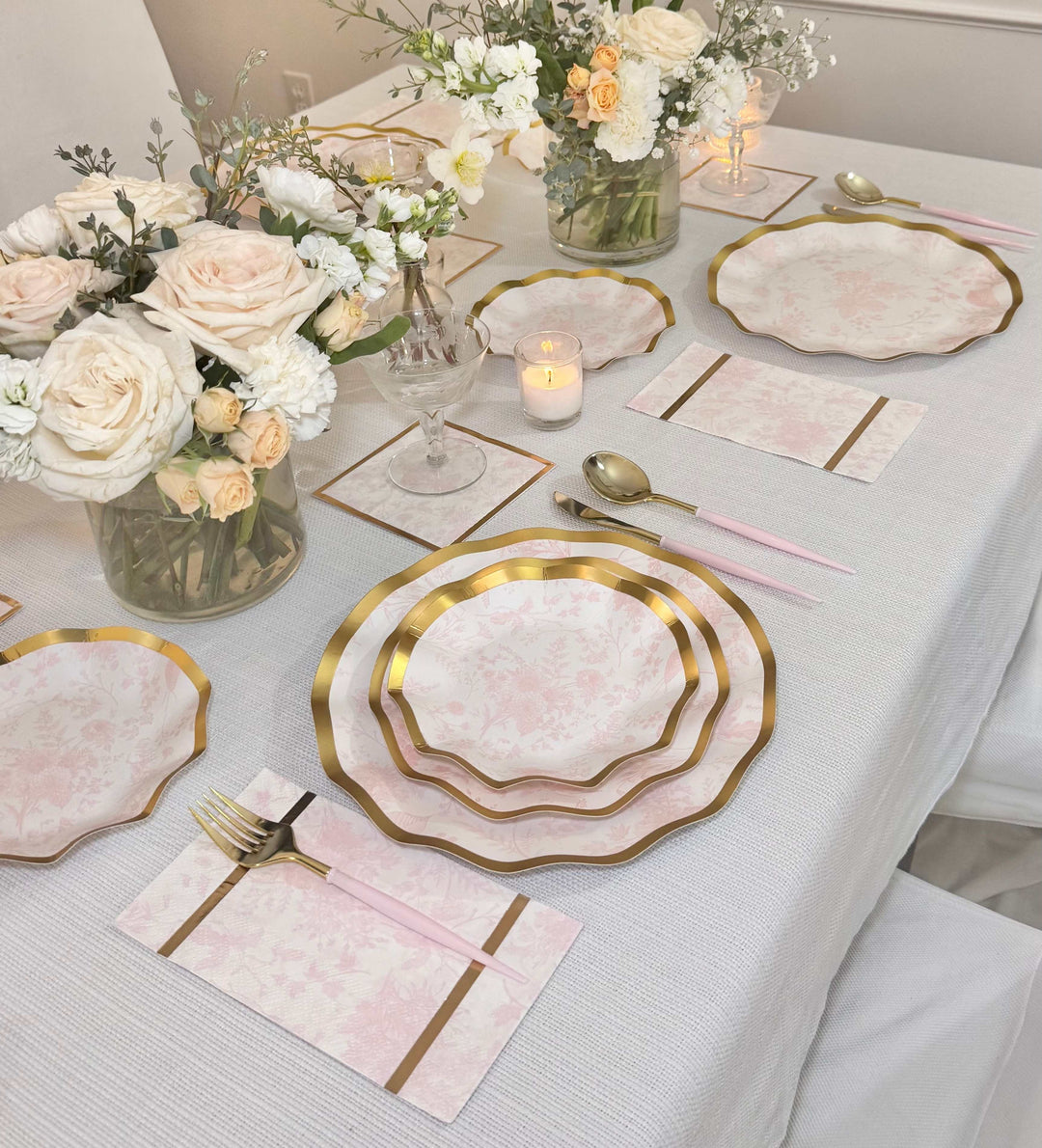 Timeless Table Setting: Blush