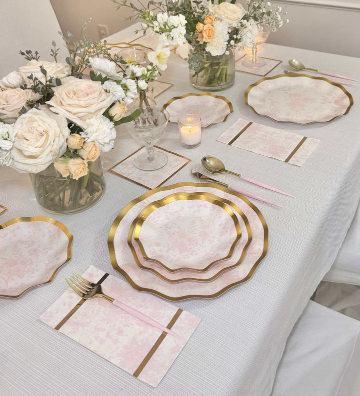 Timeless Table Setting: Blush