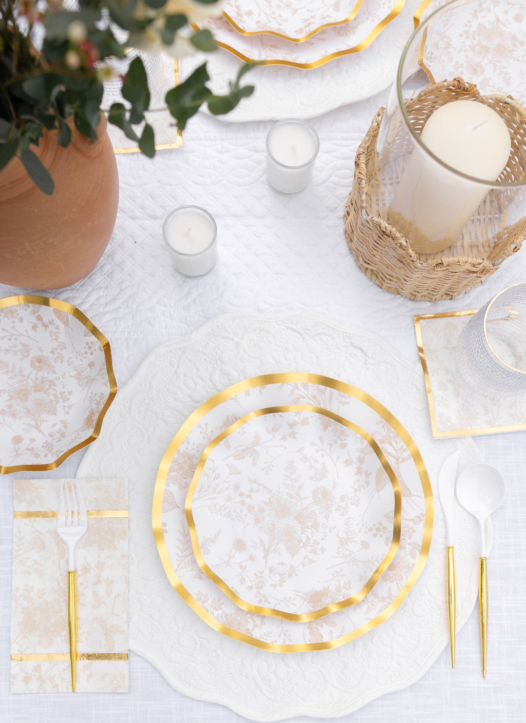 Timeless Table Setting: Sand