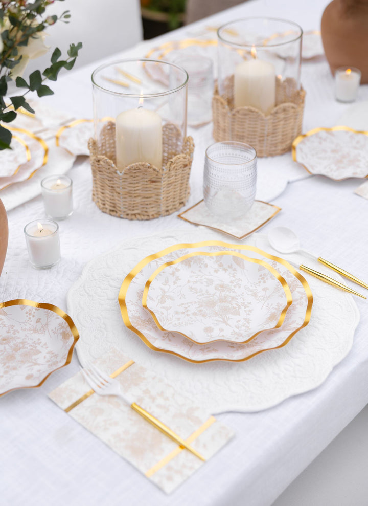 Timeless Table Setting: Sand