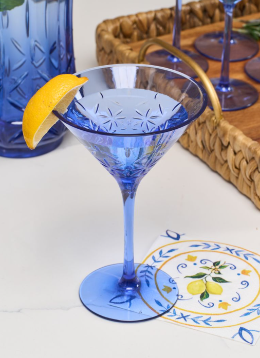 Martini Classic | Cobalt | 8 Oz – Sophistiplate LLC Martini Classic | Cobalt | 8 Oz – Sophistiplate LLC