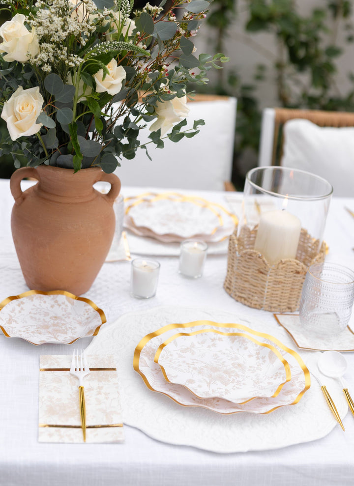 Timeless Table Setting: Sand