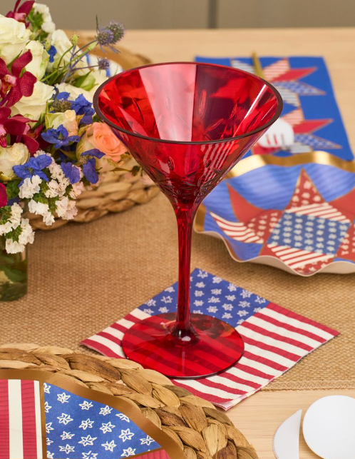 Martini Classic | Red | 8 Oz