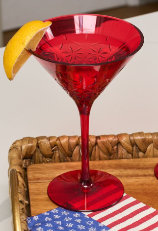 Martini Classic | Red | 8 Oz