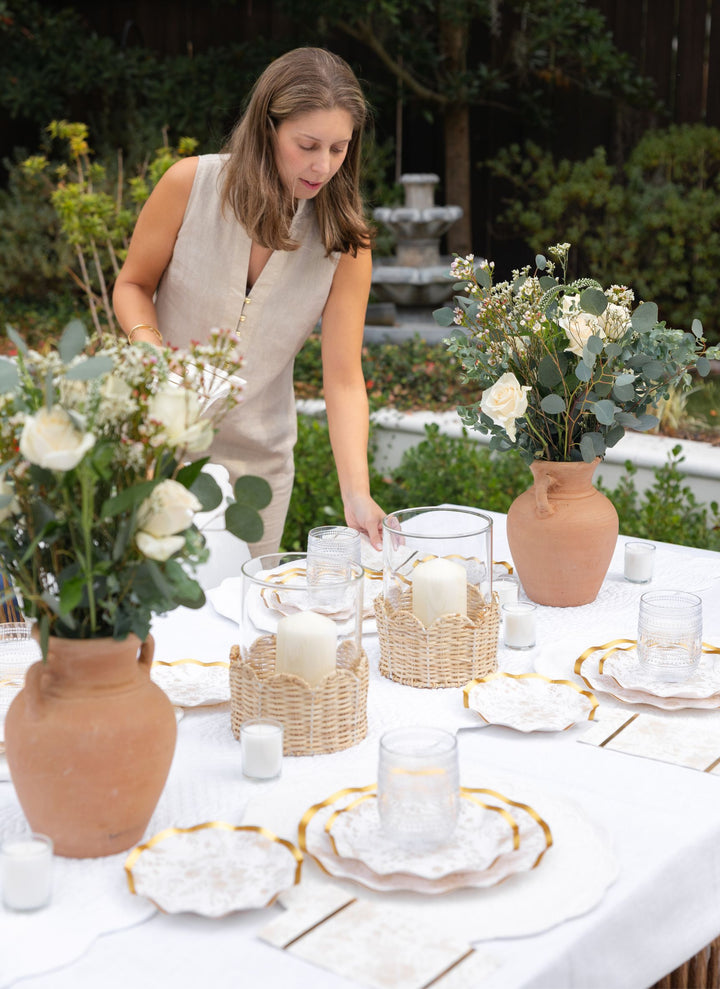 Timeless Table Setting: Sand