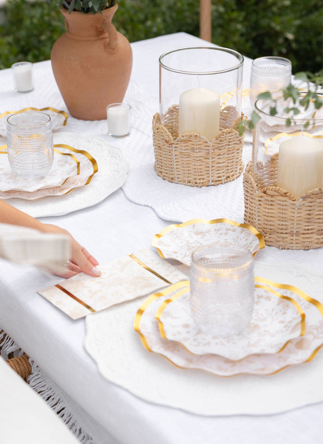 Timeless Table Setting: Sand
