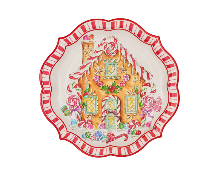 Gingerbread Dinner Plates/8pk