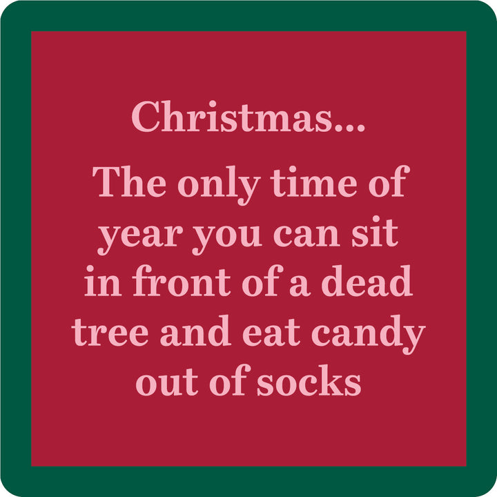 Xmas Dead Tree Coaster