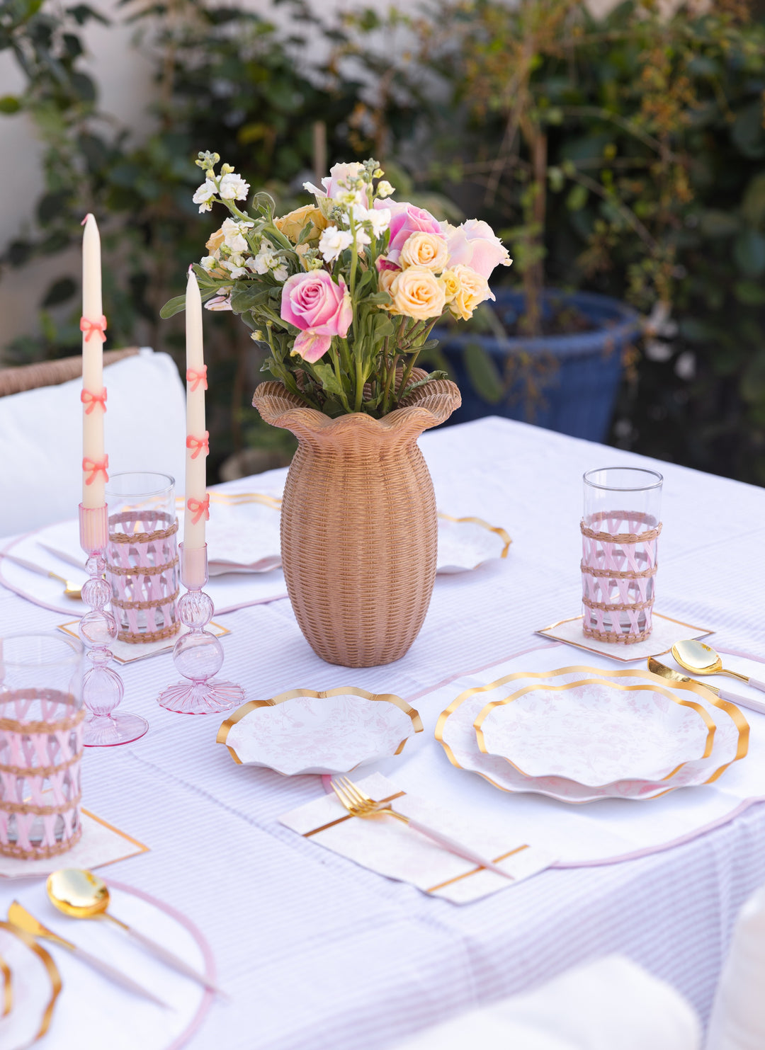 Timeless Blush Guest Towels/20pk