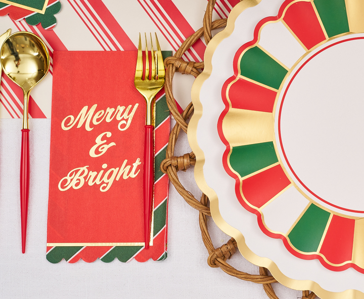 Joyful Christmas Guest Towels/20pk