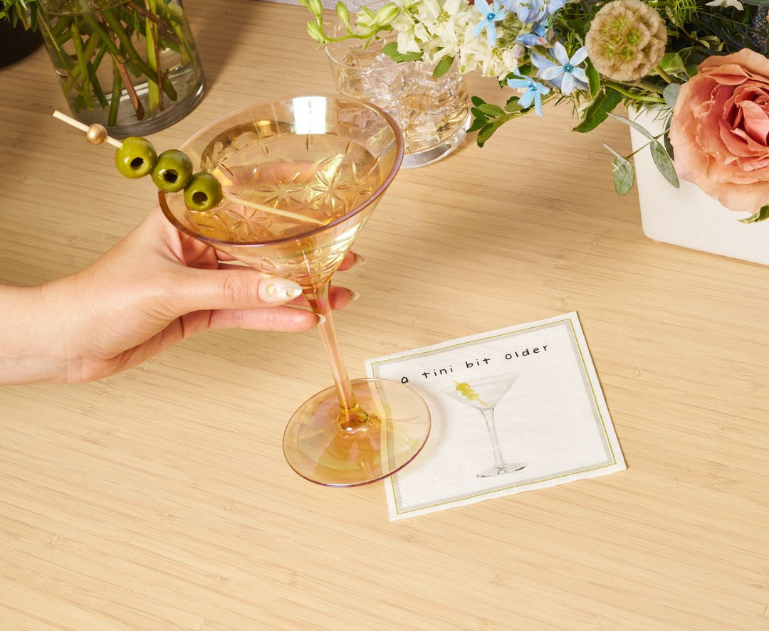 'A Tini Bit Older' Cocktail Napkins/26pk