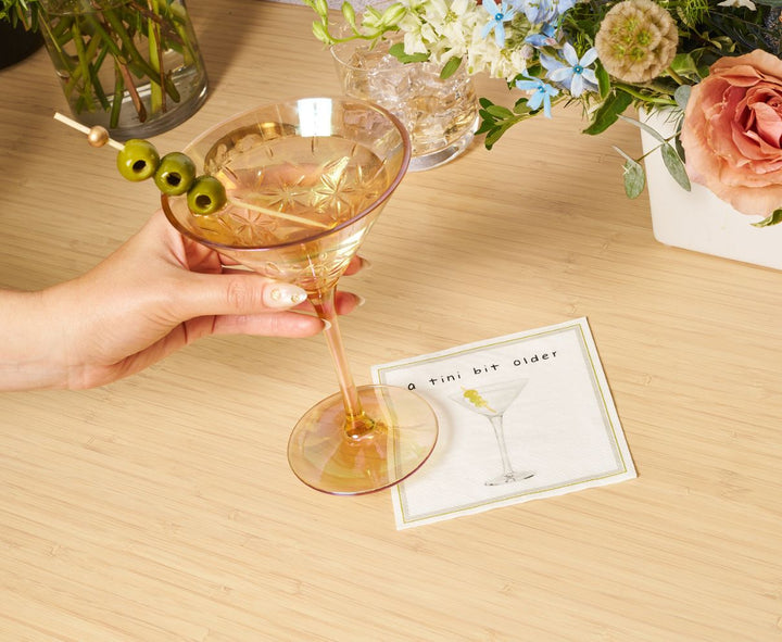 'A Tini Bit Older' Cocktail Napkins/26pk
