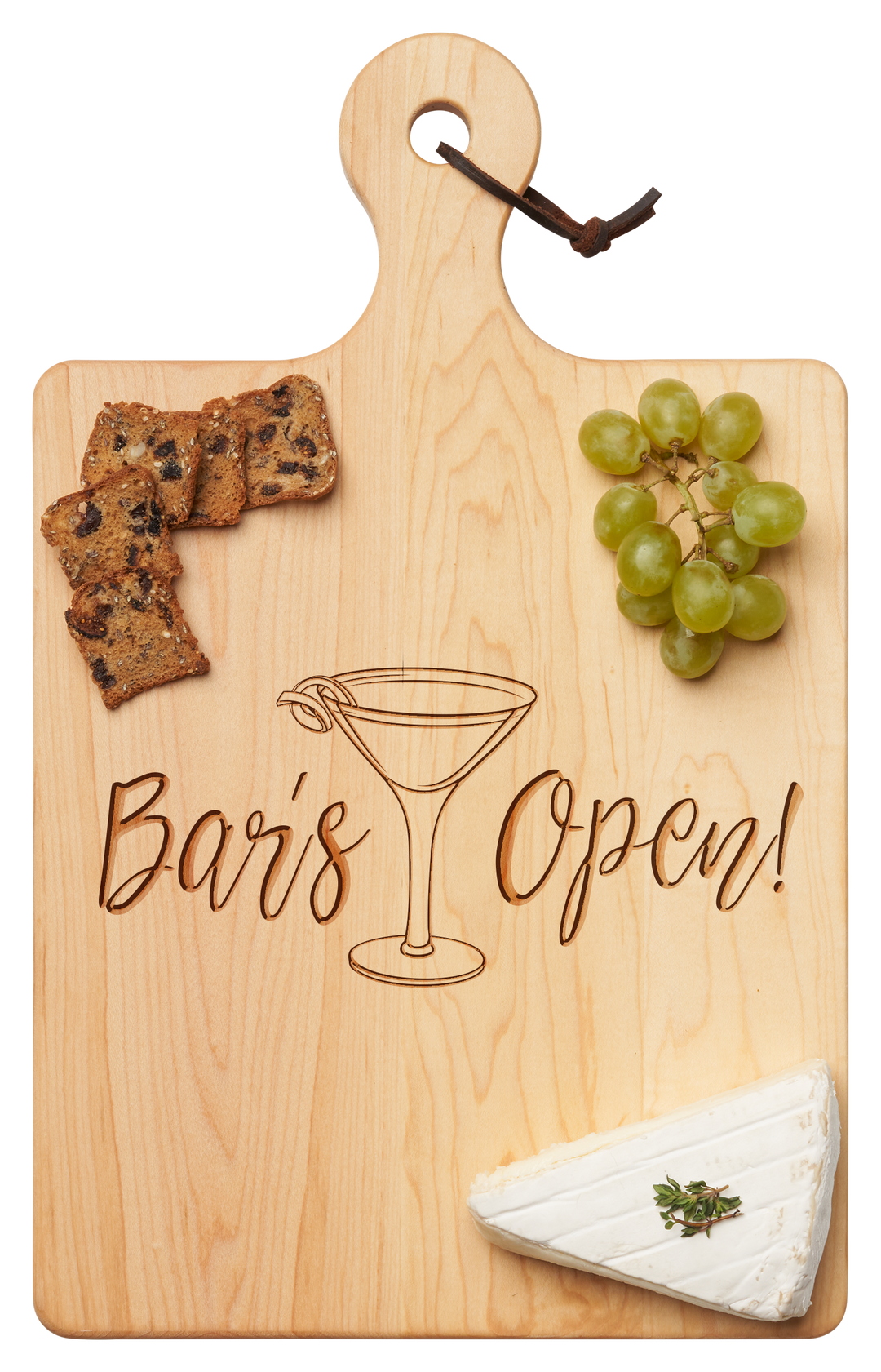 Artisan Maple Paddle | Bar's Open | 16x10"