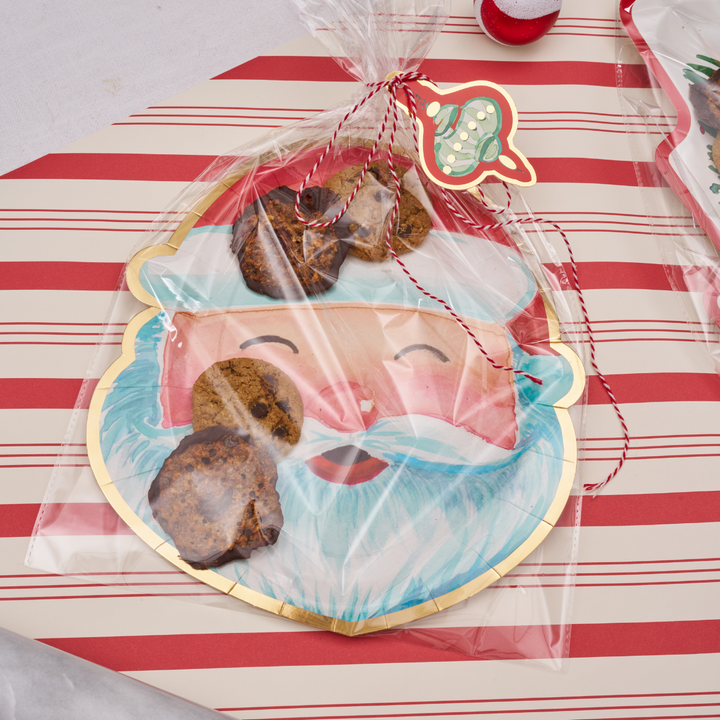 Cookie Tray Gifting Kit Santa/6pkg