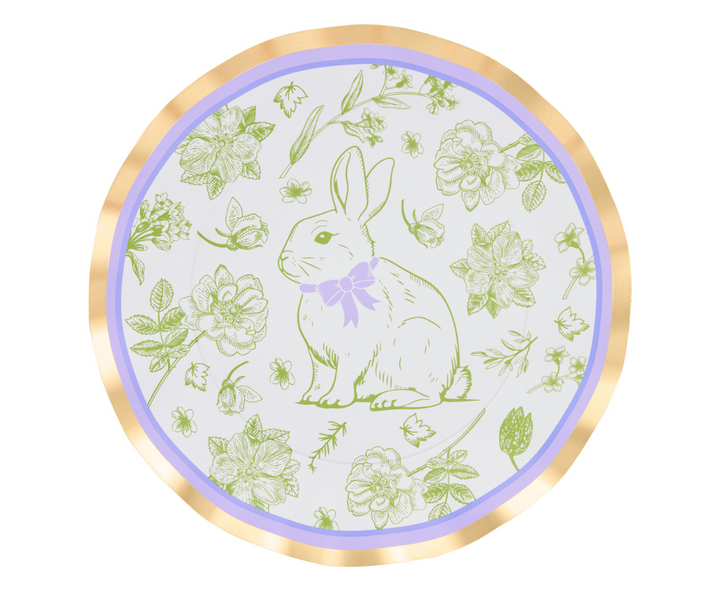 Easter Toile Dinner Plates/8pk