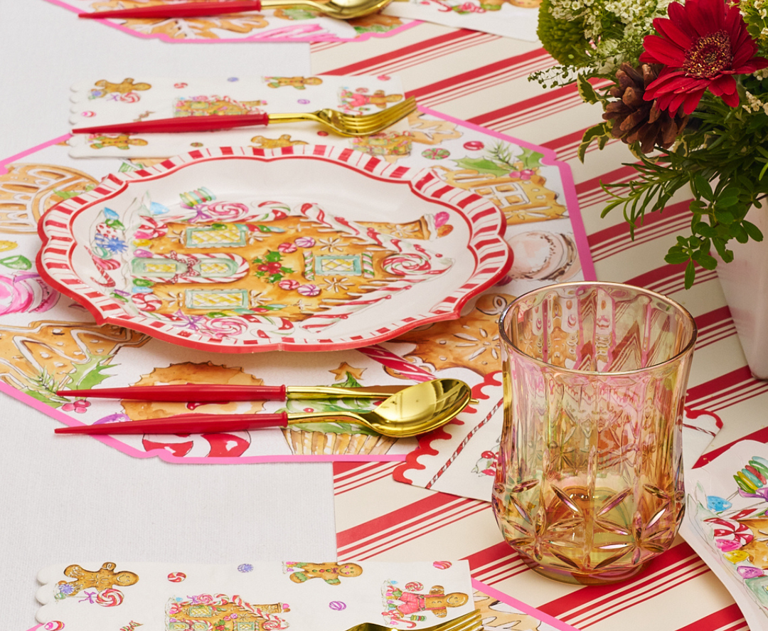 Gingerbread Dinner Plates/8pk