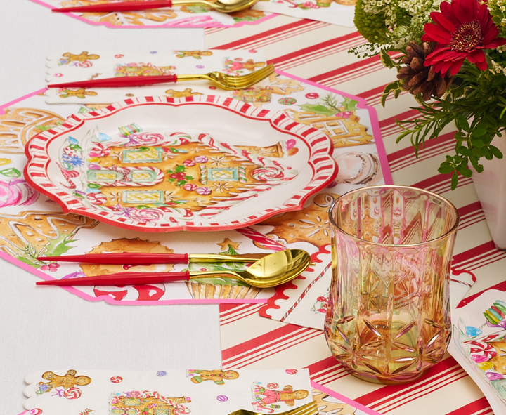 Gingerbread Dinner Plates/8pk