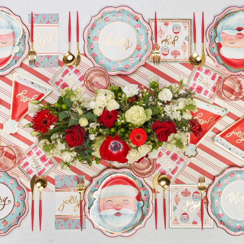 Jolly Holiday Table Setting Complete Kit – Sophistiplate LLC
