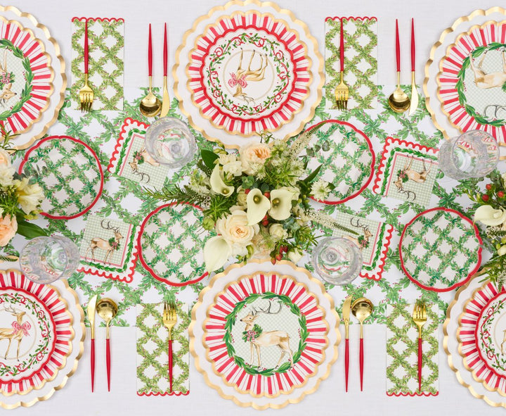 Holly Berry Table Setting